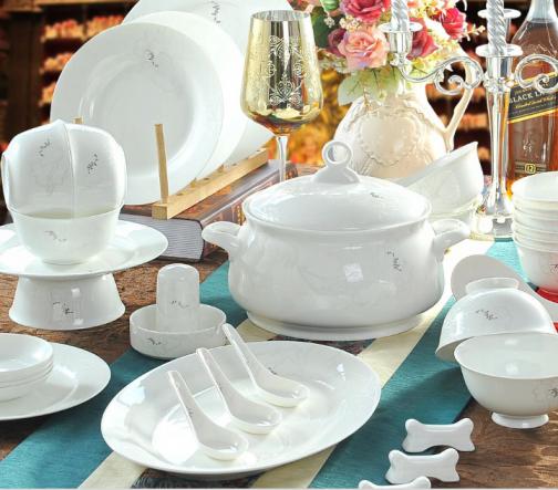 What is the characteristic of china dinnerware?