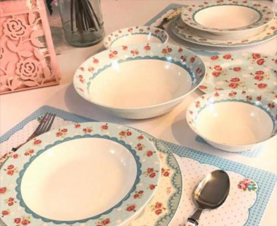 White china dinnerware sets for sale