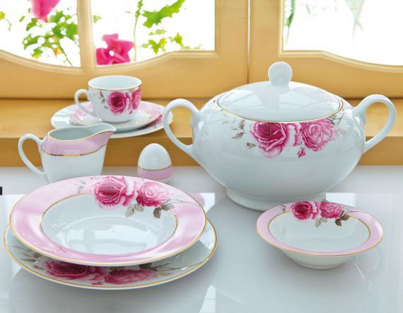 Exporting high quality porcelain dishes set