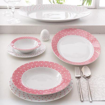 What is the most durable dinnerware material?