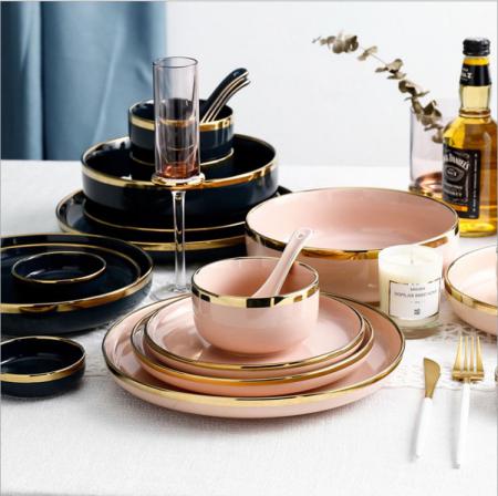 Luxury Porcelain Dinnerware Sets