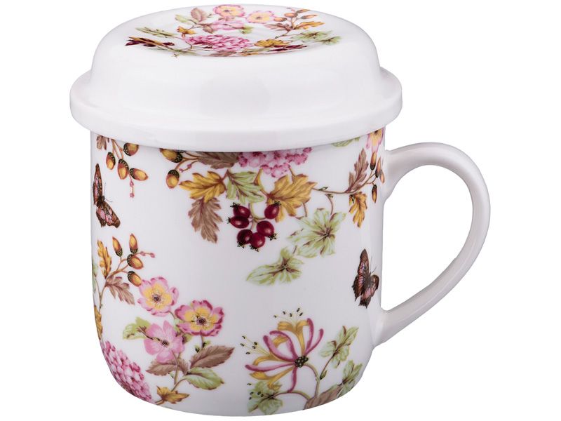 porcelain cup with lid | Buy at a cheap price