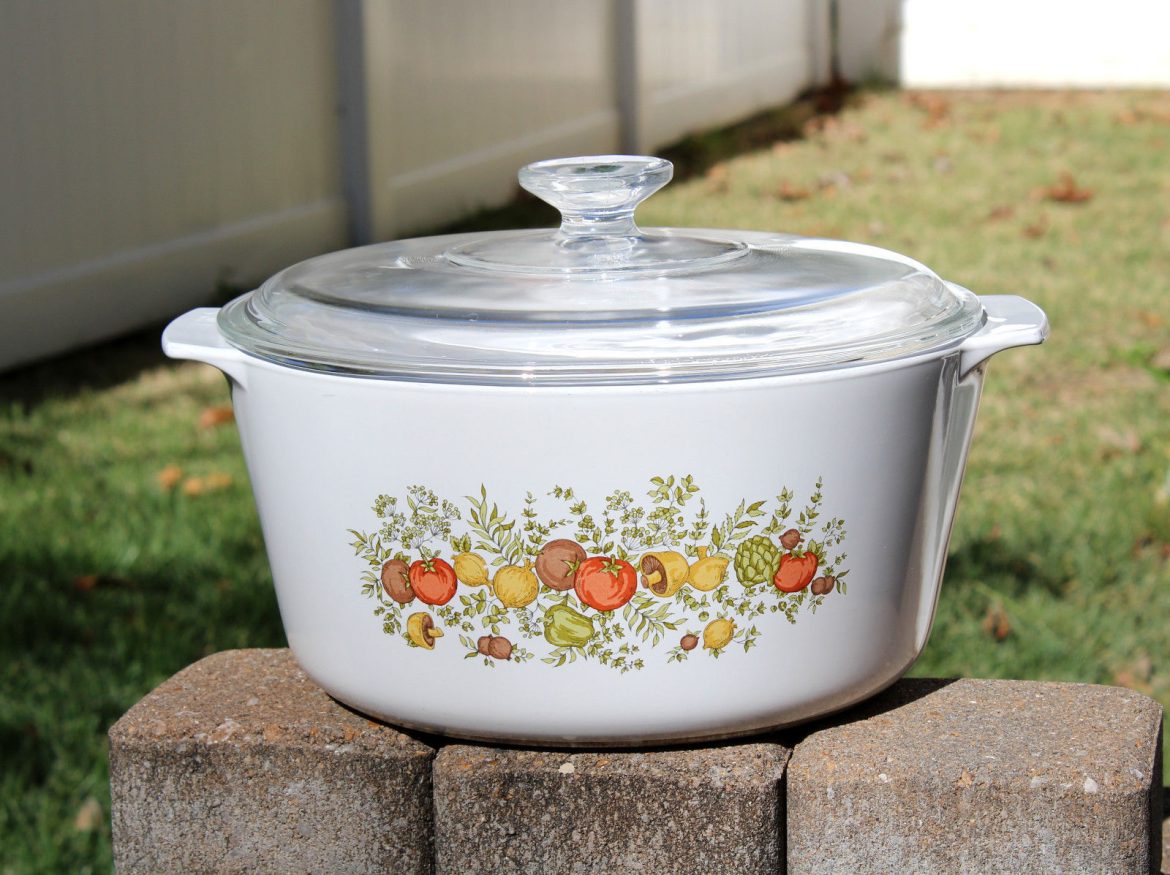ceramic casserole dish with glass lid | great price