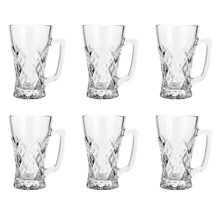 modern glass mugs