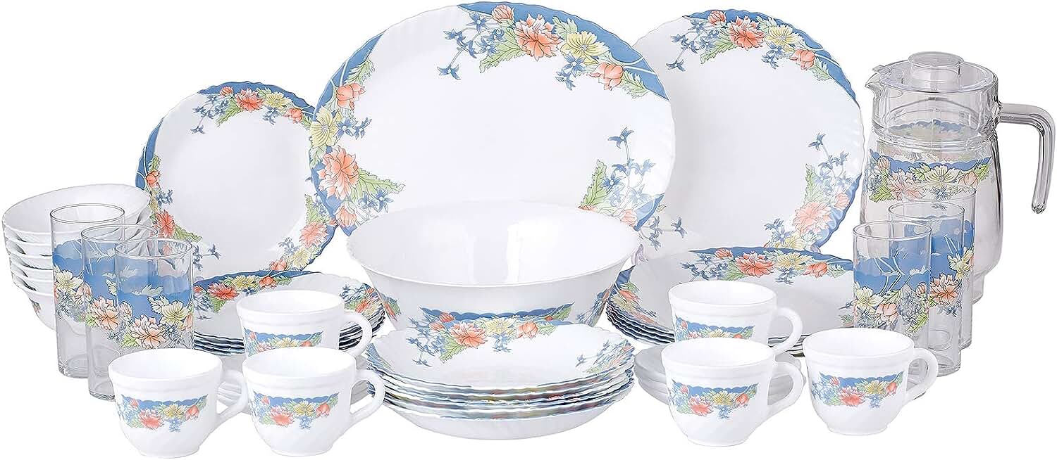 square white porcelain dinner plates