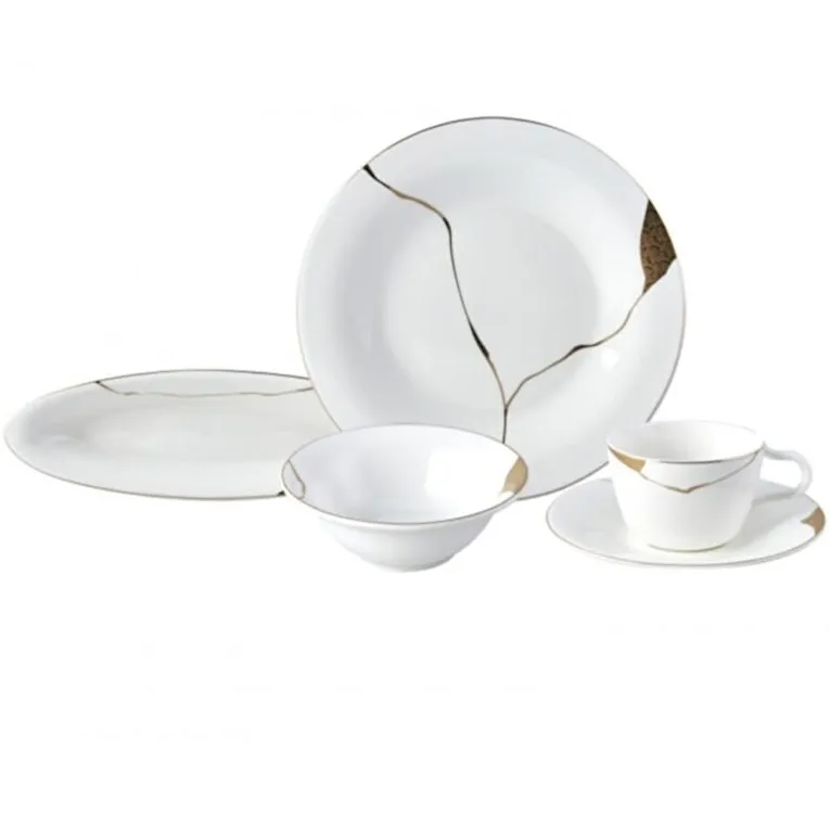 Buy dinnerware sets + introduce the production and distribution factory