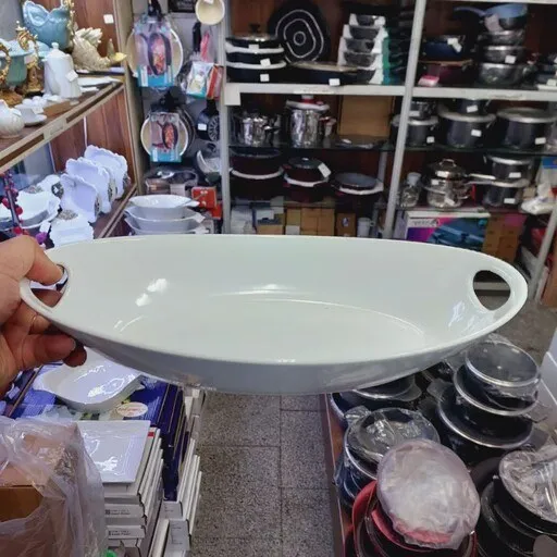 porcelain pan