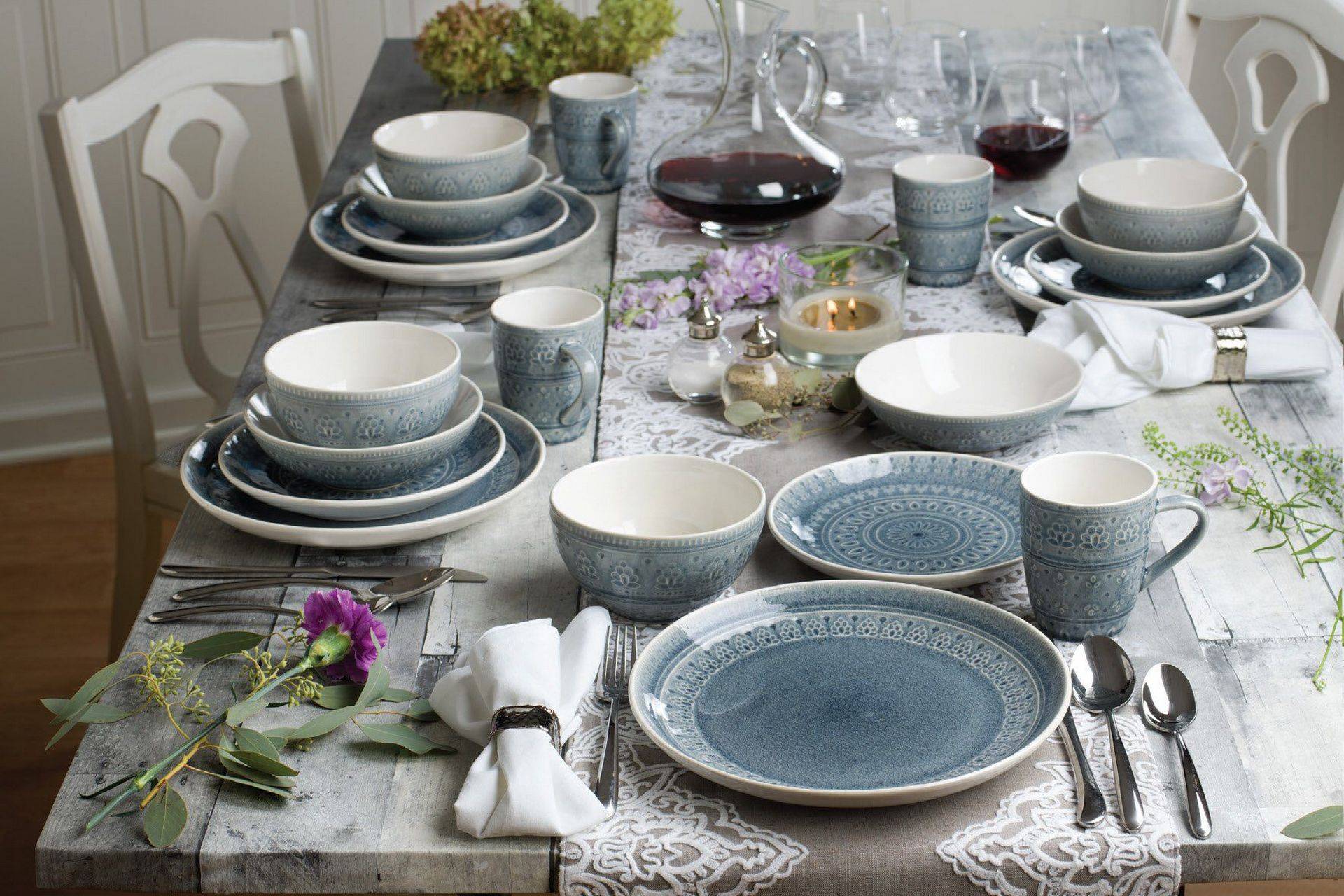 Dining set dishes purchase price + preparation method