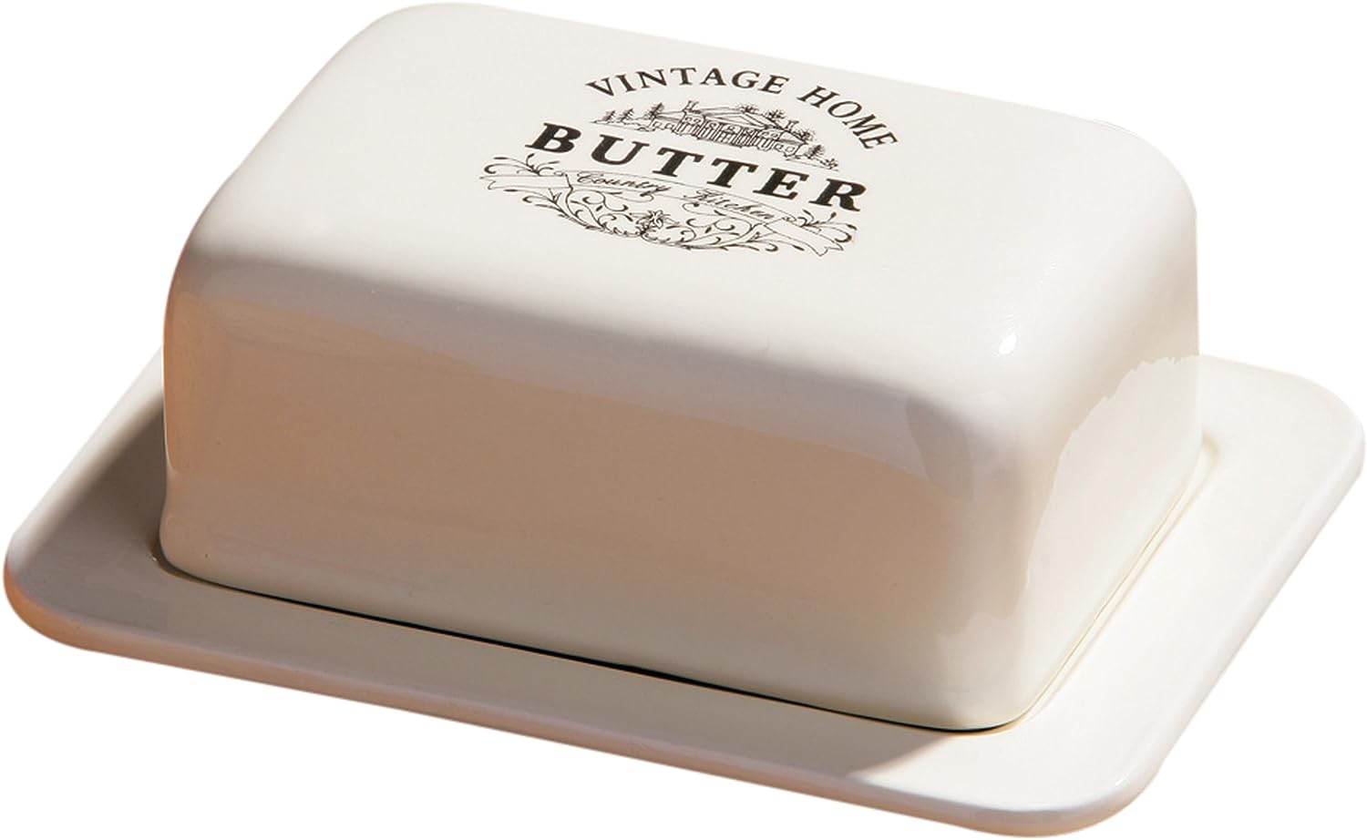Purchase and today price of ceramic butter dishes
