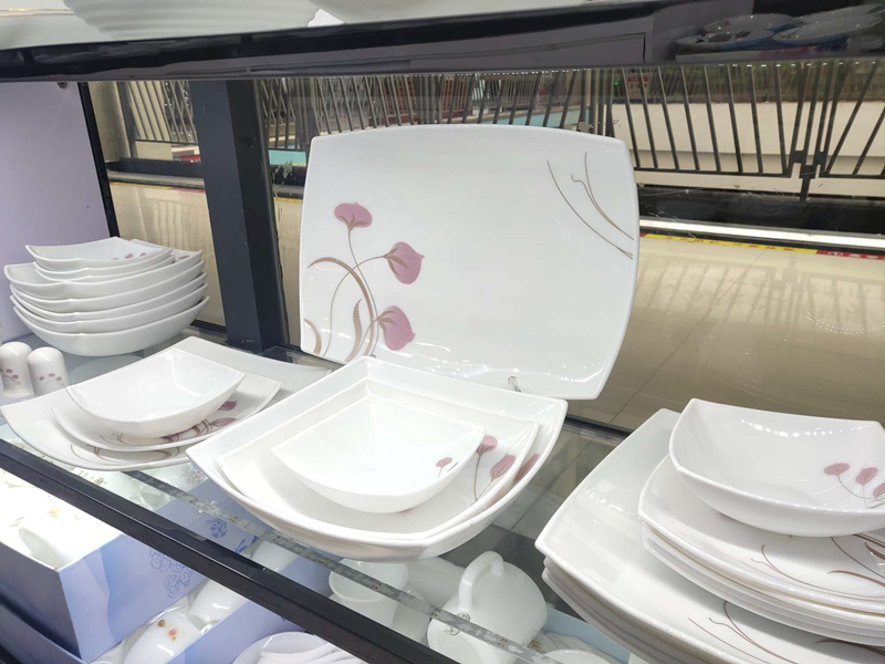 porcelain dishes set purchase price + specifications, cheap wholesale