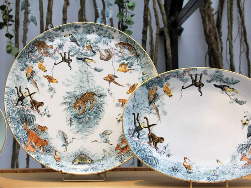 Buy the latest types of porcelain plates china