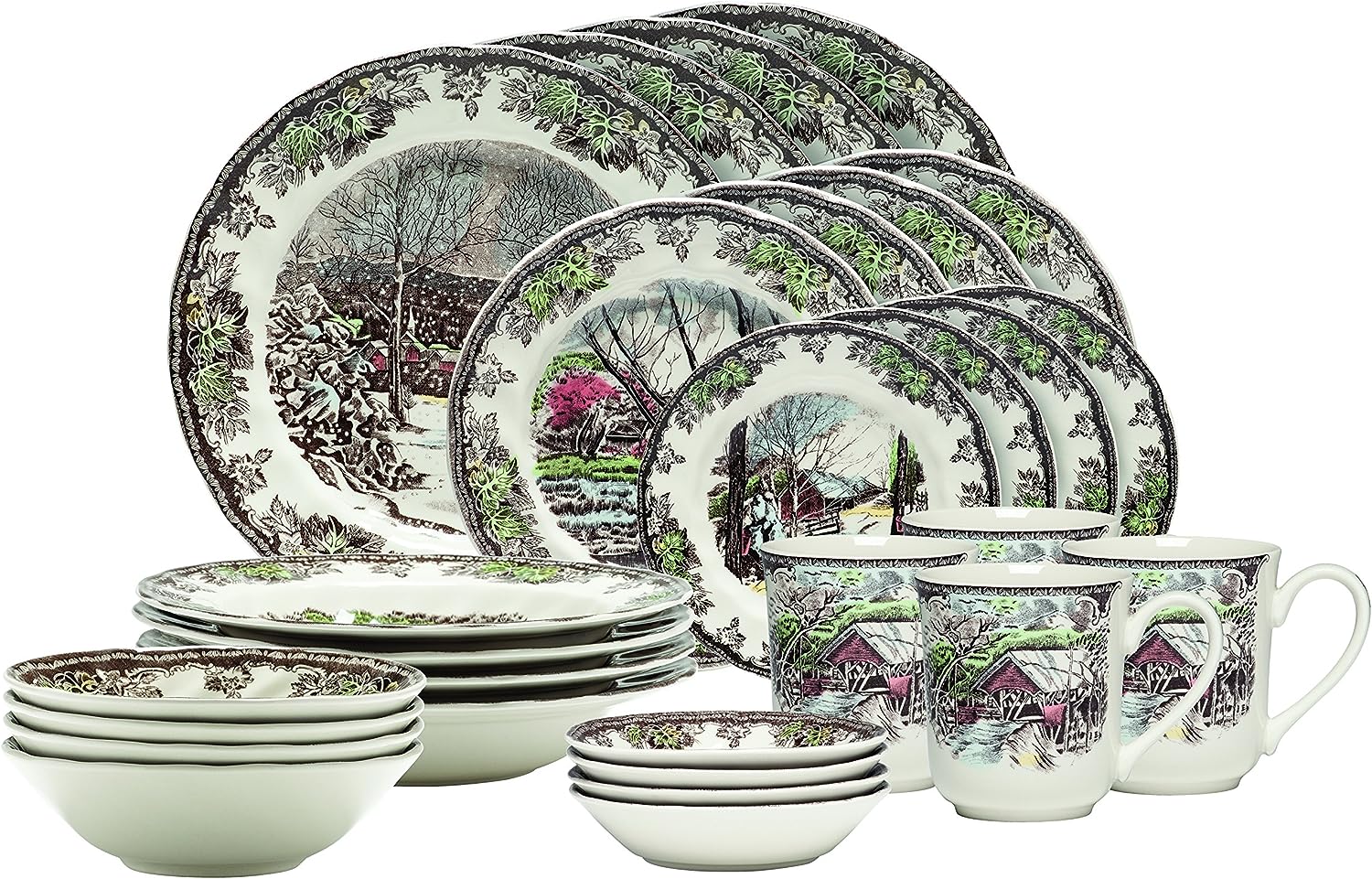 porcelain set dishes