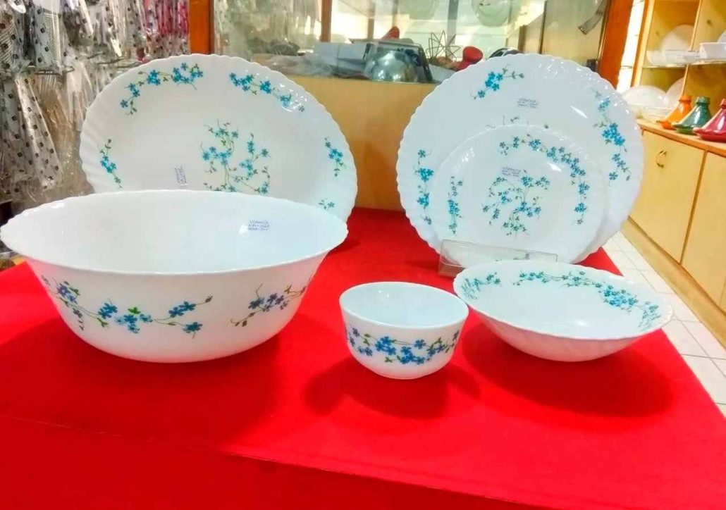 vintage dishes set