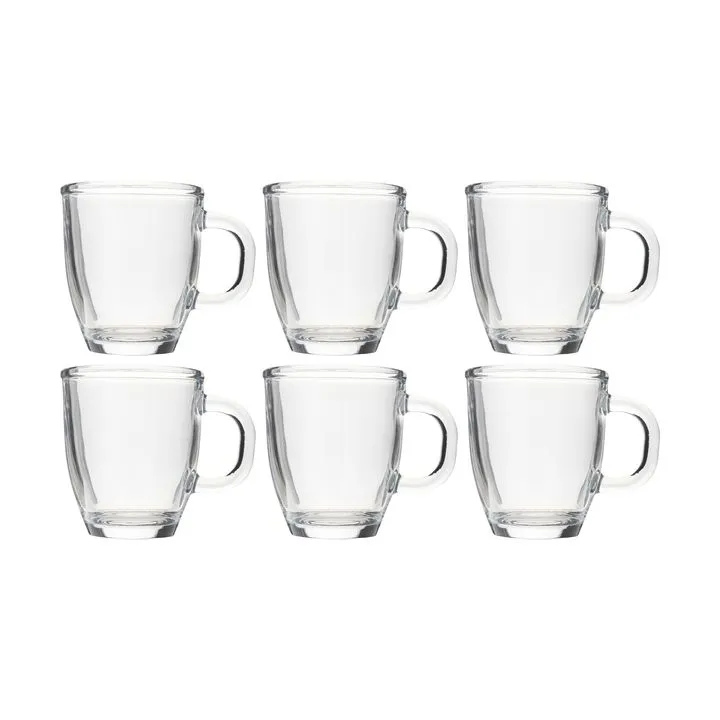 modern glass mugs